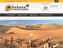 Tablet Screenshot of marocco.sahara-exploring-expedition.com